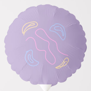 SIMPLE MINIMAL MODERN MONOGRAM ELEGANT STYLE CHIC BALLOON