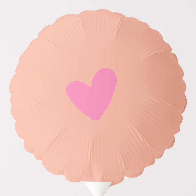 SIMPLE MINIMAL MODERN MONOGRAM ELEGANT STYLE CHIC  BALLOON (Front)