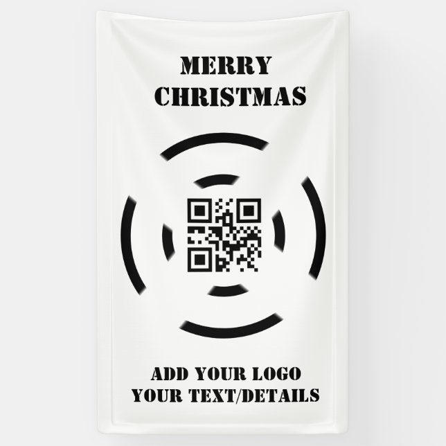 SIMPLE MINIMAL MODERN MONOGRAM ELEGANT STYLE CHIC  BANNER (Vertical)