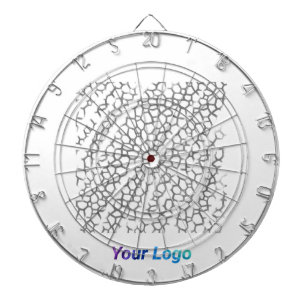 SIMPLE MINIMAL MODERN MONOGRAM ELEGANT STYLE CHIC  DART BOARD