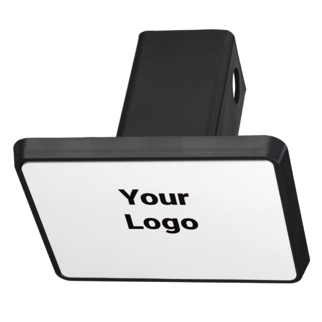 SIMPLE MINIMAL MODERN MONOGRAM ELEGANT STYLE CHIC  HITCH COVER (Top)