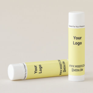 SIMPLE MINIMAL MODERN MONOGRAM ELEGANT STYLE CHIC LIP BALM