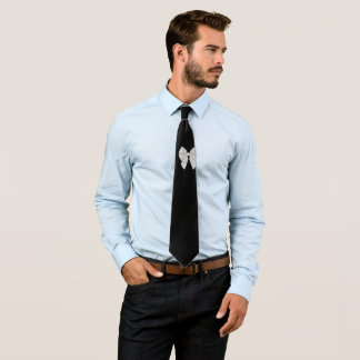 SIMPLE MINIMAL MODERN MONOGRAM ELEGANT STYLE CHIC  NECK TIE