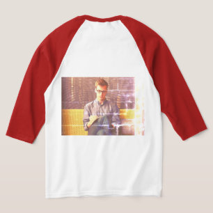 SIMPLE MINIMAL MODERN MONOGRAM ELEGANT STYLE CHIC T-Shirt