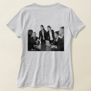 SIMPLE MINIMAL MODERN MONOGRAM ELEGANT STYLE CHIC T-Shirt