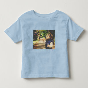SIMPLE MINIMAL MODERN MONOGRAM ELEGANT STYLE CHIC  TODDLER T-SHIRT
