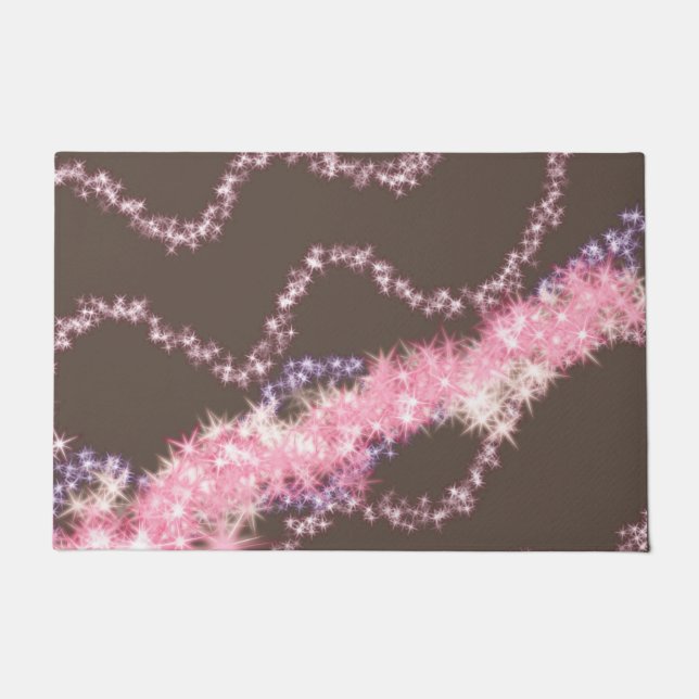 SIMPLE MINIMAL MODERN MONOGRAM ELEGANT STYLE  TOTE DOORMAT (Front)