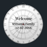 simple minimal monogram logo personalized baking   dart board<br><div class="desc">design</div>
