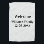simple minimal monogram logo personalized baking   garden flag<br><div class="desc">design</div>