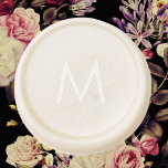 Simple Minimal Monogram Wedding Wax Seal Stamp<br><div class="desc">Simple and minimal custom wedding invitation wax seal features your personalized monogram in classic typography.</div>