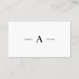 Simple Minimal Professional Business Cards