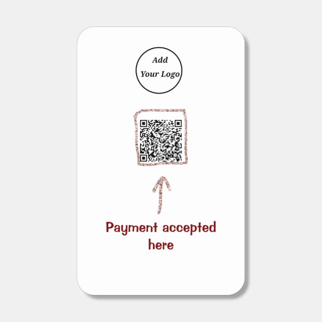 Simple minimal q r code add logo scan code name te matchboxes (Front)