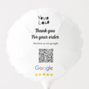 Simple minimal q r code add logo scan code name we balloon