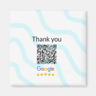 Simple minimal q r code add logo scan code name we magnet