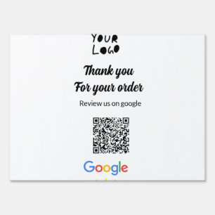 Simple minimal q r code add logo scan code name we sign