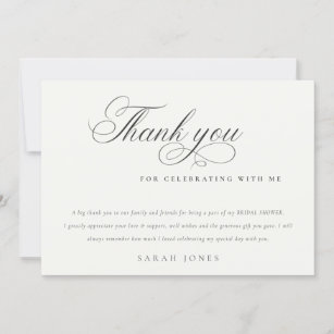 Posh Thank You Cards - Small (50)  Print thank you cards, Boutique names,  Gucci shopping bag