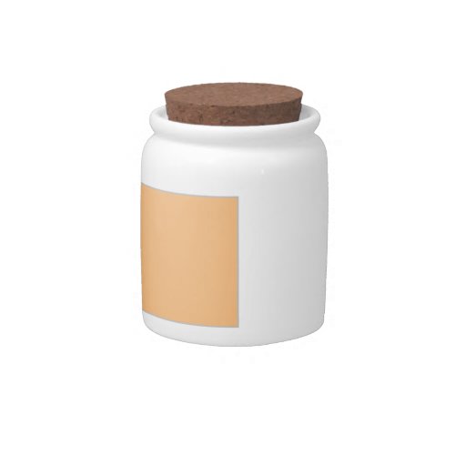 simple minimal solid color custom  beverage coaste candy jar
