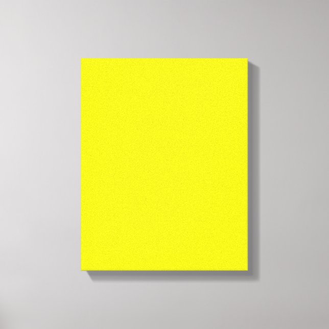 simple minimal solid color custom     canvas print (Front)