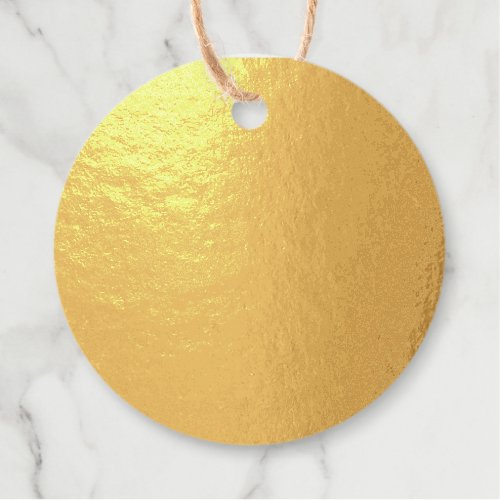 simple minimal solid color custom      foil favor tags