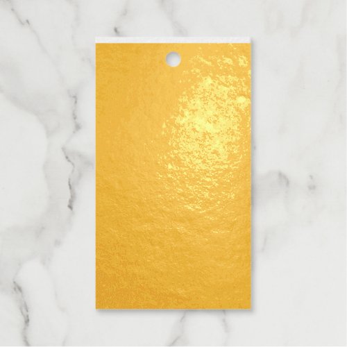 simple minimal solid color custom      foil gift tags