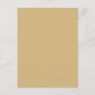 simple minimal solid color custom orange gray boho postcard