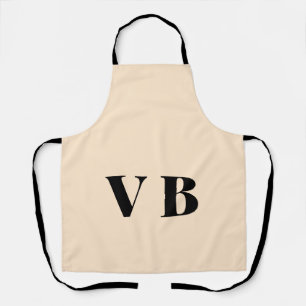simple minimal solid color custom pastel custom apron