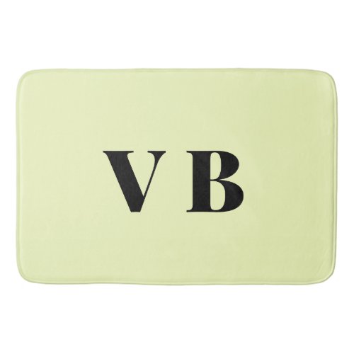 simple minimal solid color custom pastel custom  bath mat