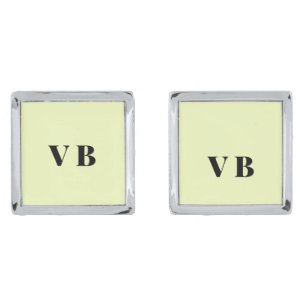 simple minimal solid color custom pastel custom cufflinks