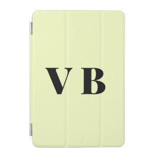 simple minimal solid color custom pastel custom iPad mini cover