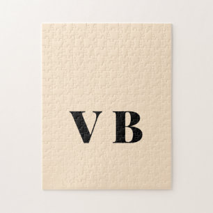 simple minimal solid color custom pastel custom jigsaw puzzle