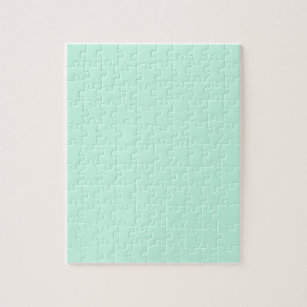 simple minimal solid color custom pastel custom  jigsaw puzzle
