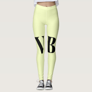simple minimal solid color custom pastel custom leggings