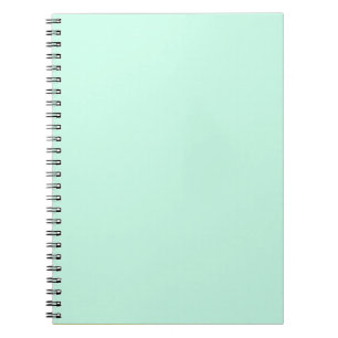simple minimal solid color custom pastel custom notebook