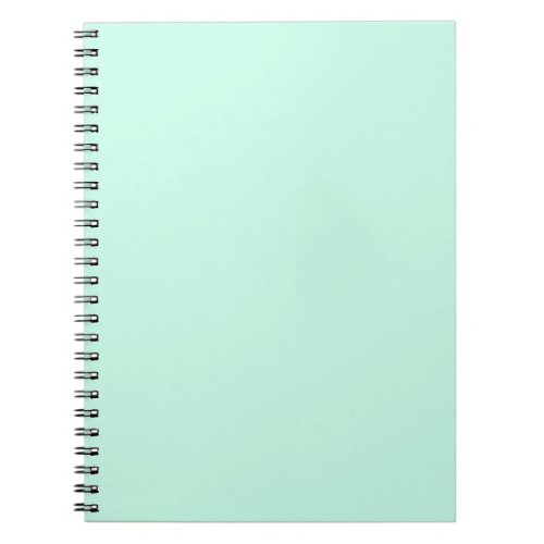 simple minimal solid color custom pastel custom  notebook