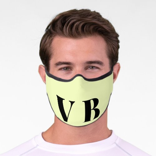 simple minimal solid color custom pastel custom  premium face mask