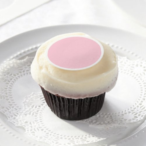 simple minimal solid color custom pastel custom th edible frosting rounds