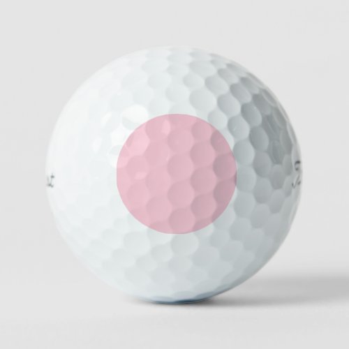 simple minimal solid color custom pastel custom th golf balls