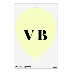 simple minimal solid color custom pastel custom wall decal