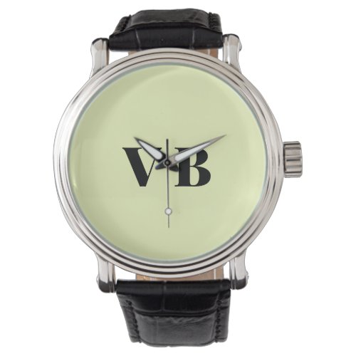 simple minimal solid color custom pastel custom  watch