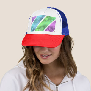 simple minimal solid color custom personalized th trucker hat
