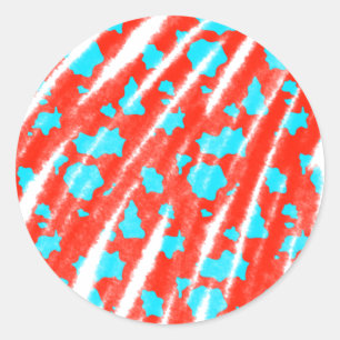 simple minimal solid color custom personalized thr classic round sticker
