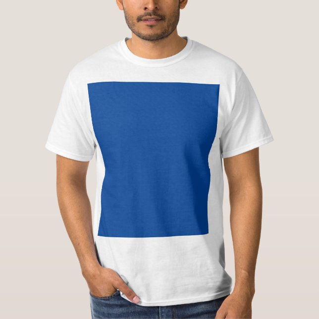 simple minimal solid color custom   T-Shirt Cerami (Front)