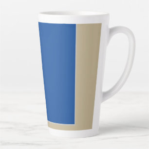 simple minimal solid color custom T-Shirt Cerami Latte Mug