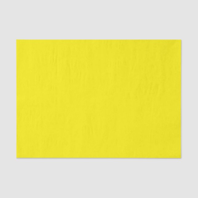 simple minimal solid color custom      tissue paper (Front)