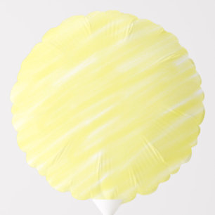 simple minimal solid color custom yellow pastel ad balloon