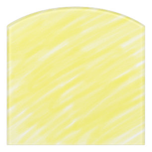 simple minimal solid color custom yellow pastel ad door sign
