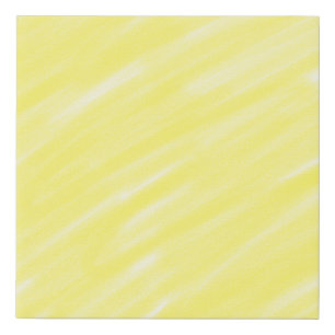 simple minimal solid color custom yellow pastel ad faux canvas print