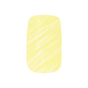 simple minimal solid color custom yellow pastel ad minx nail art