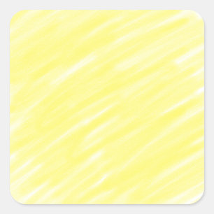 simple minimal solid color custom yellow pastel ad square sticker