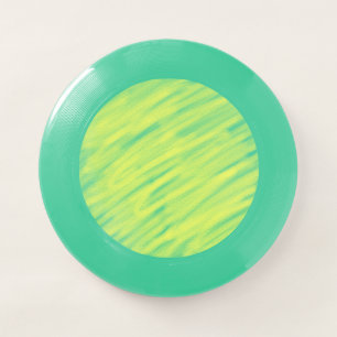 simple minimal solid color custom yellow pastel ad Wham-O frisbee